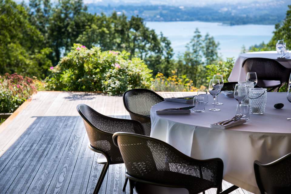 Atmosphères · Hôtel Restaurant Bourget du Lac · Proche aix les bains | Terrasse